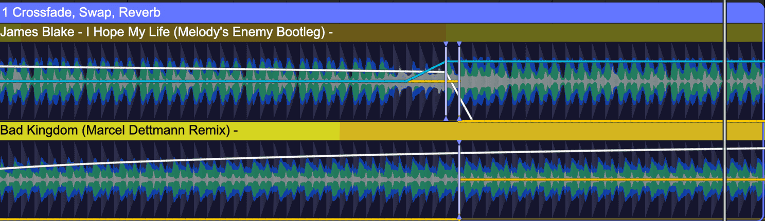 Create the reverb effect yourself with manual automations