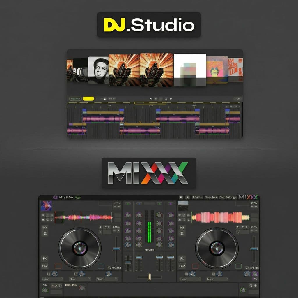 dj studio vs mixxx