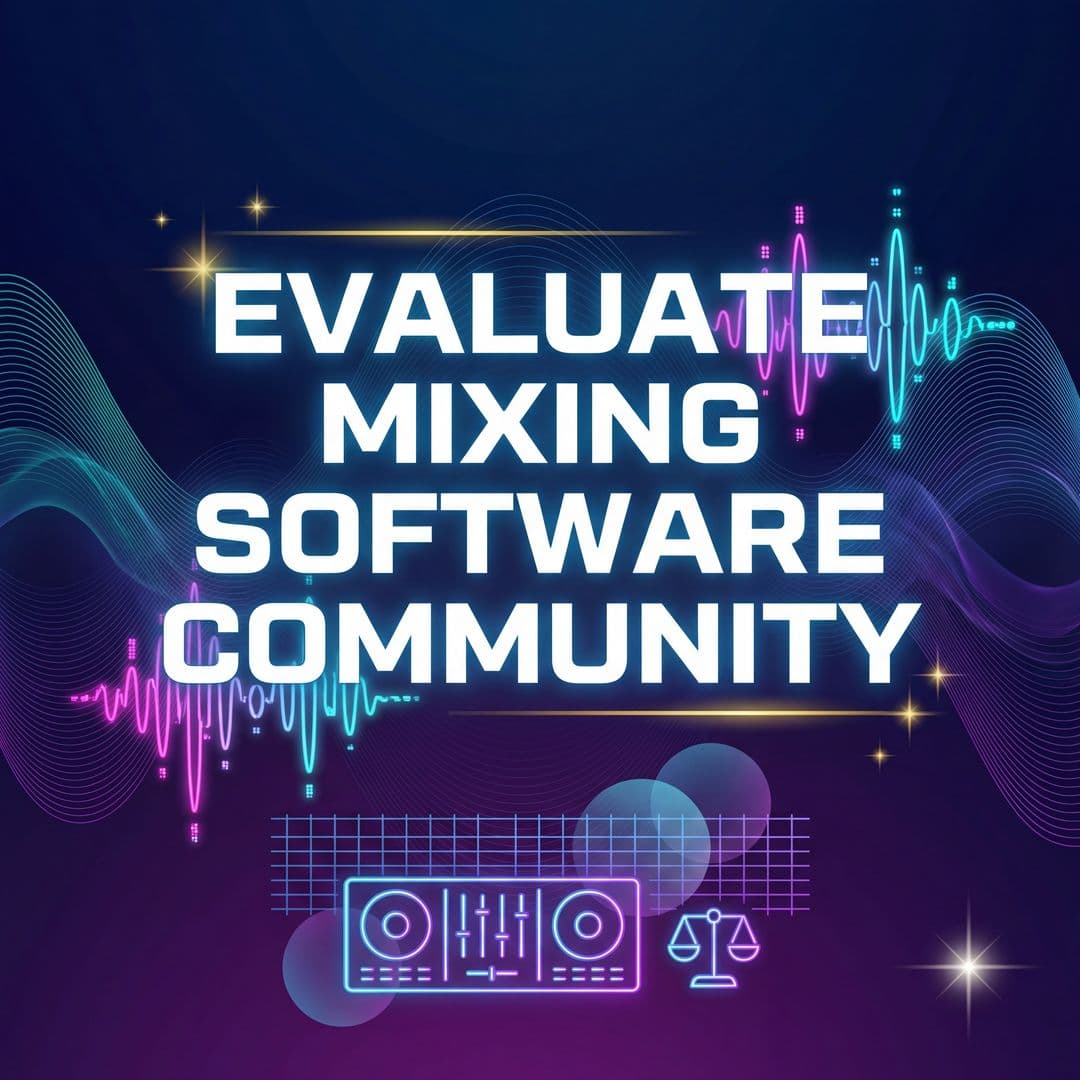 evaluate mixing software community