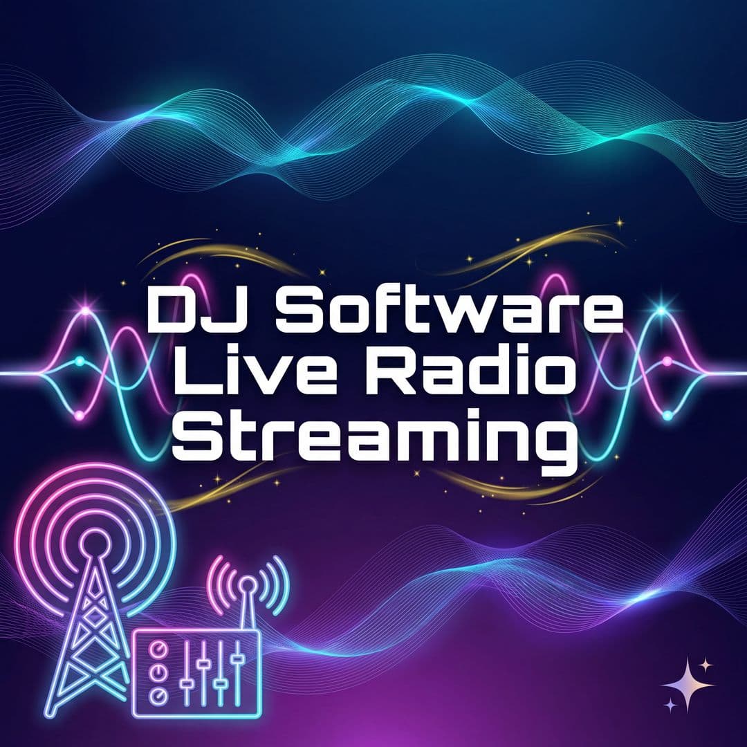 DJ Software Live Radio Streaming