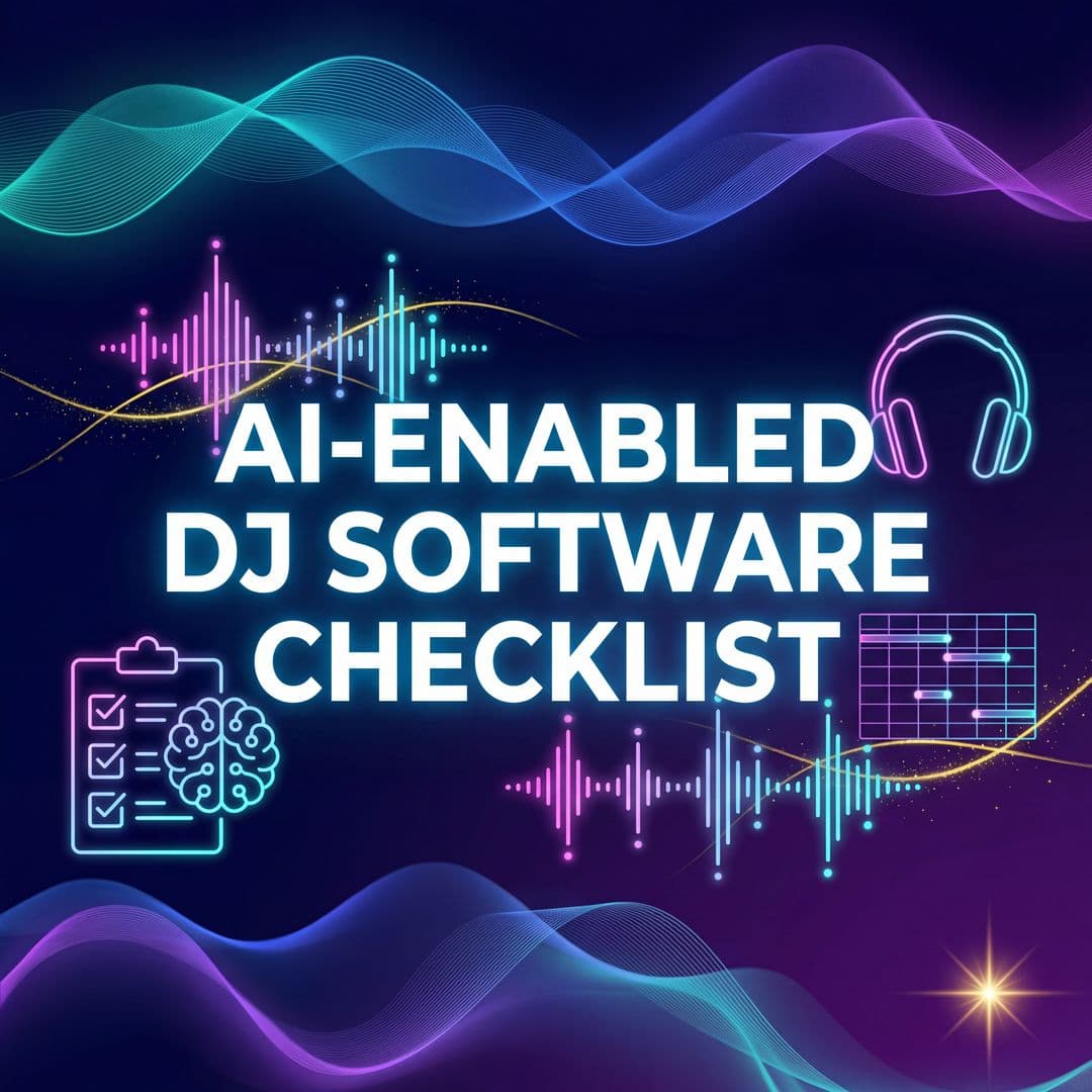 AI-Enabled DJ Software Checklist