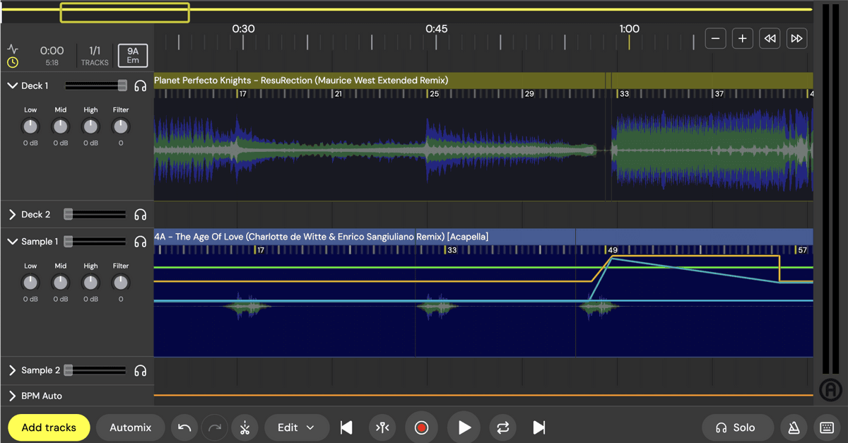 Stem Separation Software